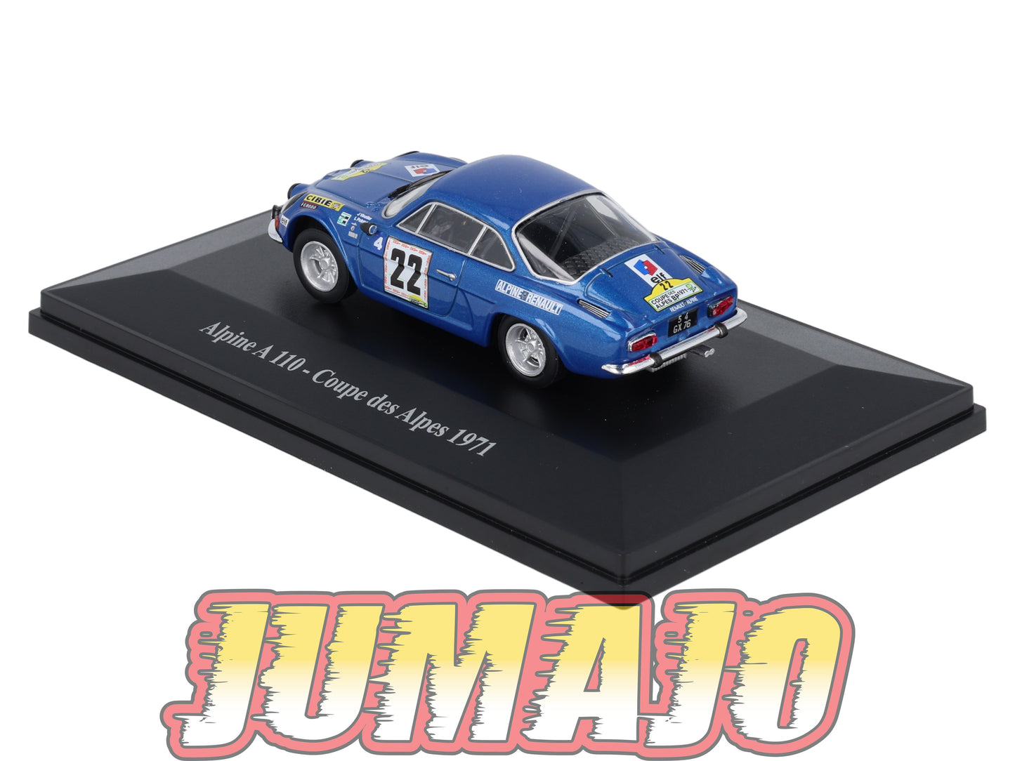 ALP13 Voiture 1/43 Eligor RENAULT Alpine A 110 Coupe des Alpes 1971 #22