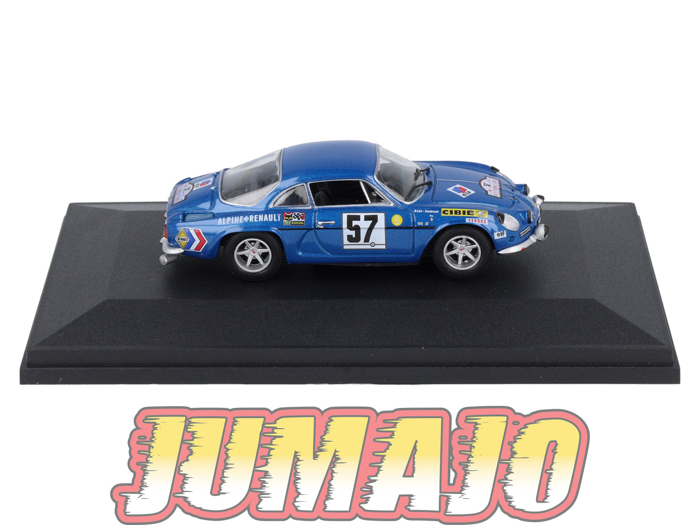 ALP1 Voiture 1/43 Eligor RENAULT Alpine A 110 Tour de Corse Andruet #57 1969