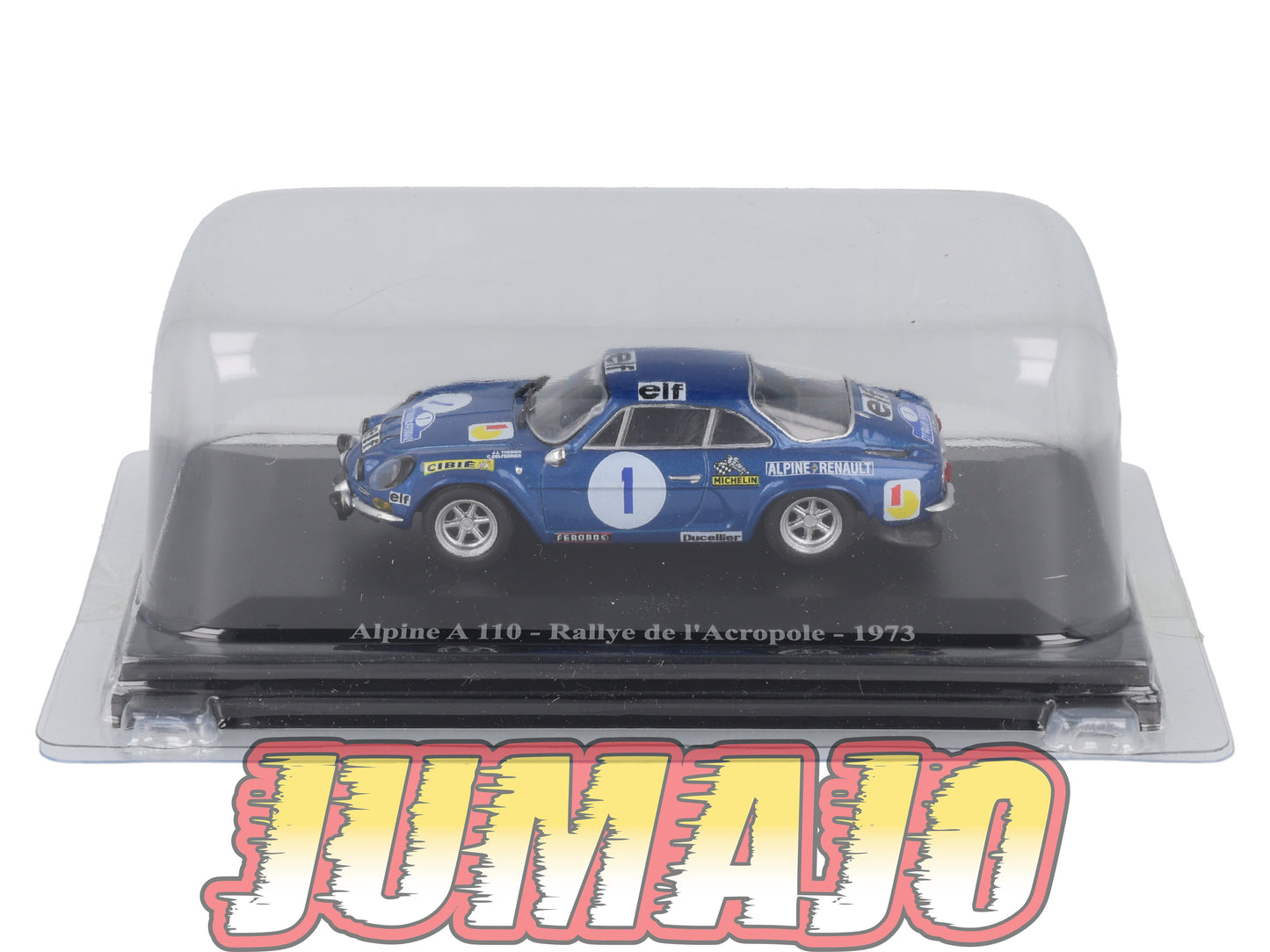 ALP22 Voiture 1/43 Eligor RENAULT Alpine A 110 Rallye De L'Acropole 1973