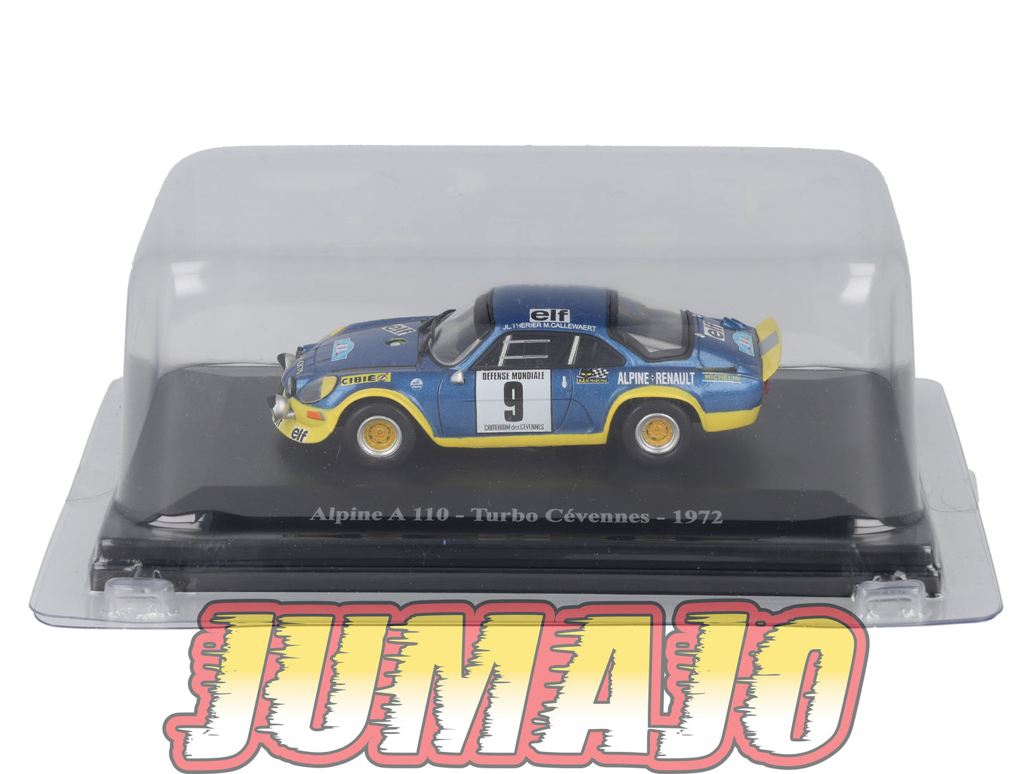 ALP35 Voiture 1/43 Eligor RENAULT Alpine A 110 Turbo Cévennes 1972 #9