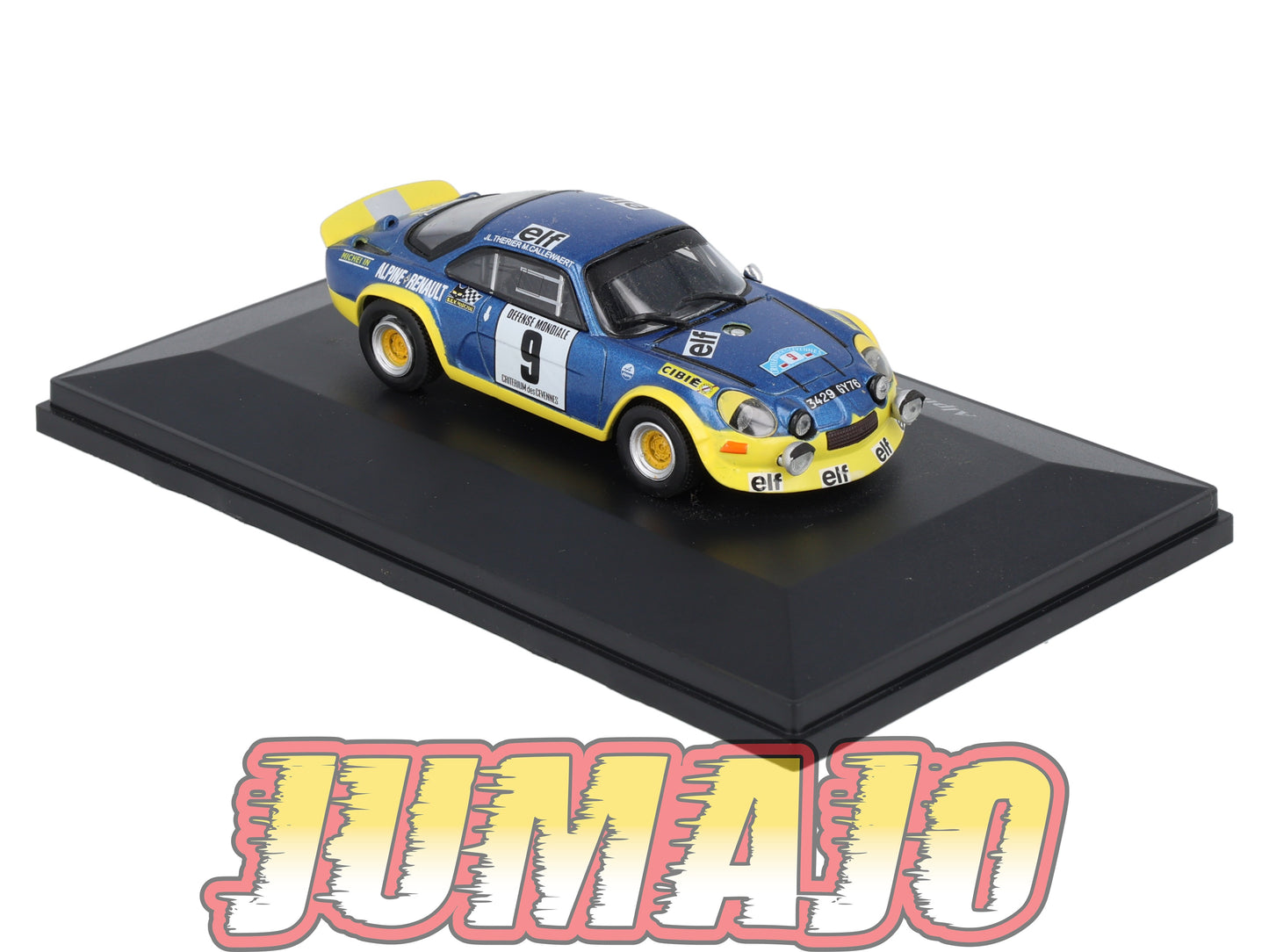ALP35 Voiture 1/43 Eligor RENAULT Alpine A 110 Turbo Cévennes 1972 #9