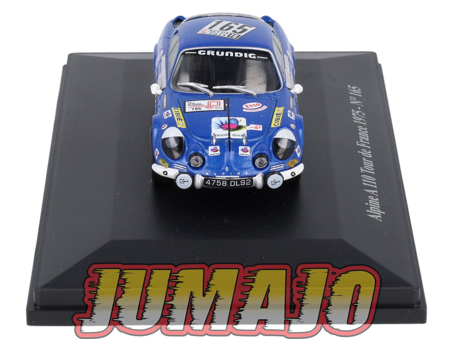 ALP75 Voiture 1/43 Eligor RENAULT Alpine A 110 Tour de France #165 1975
