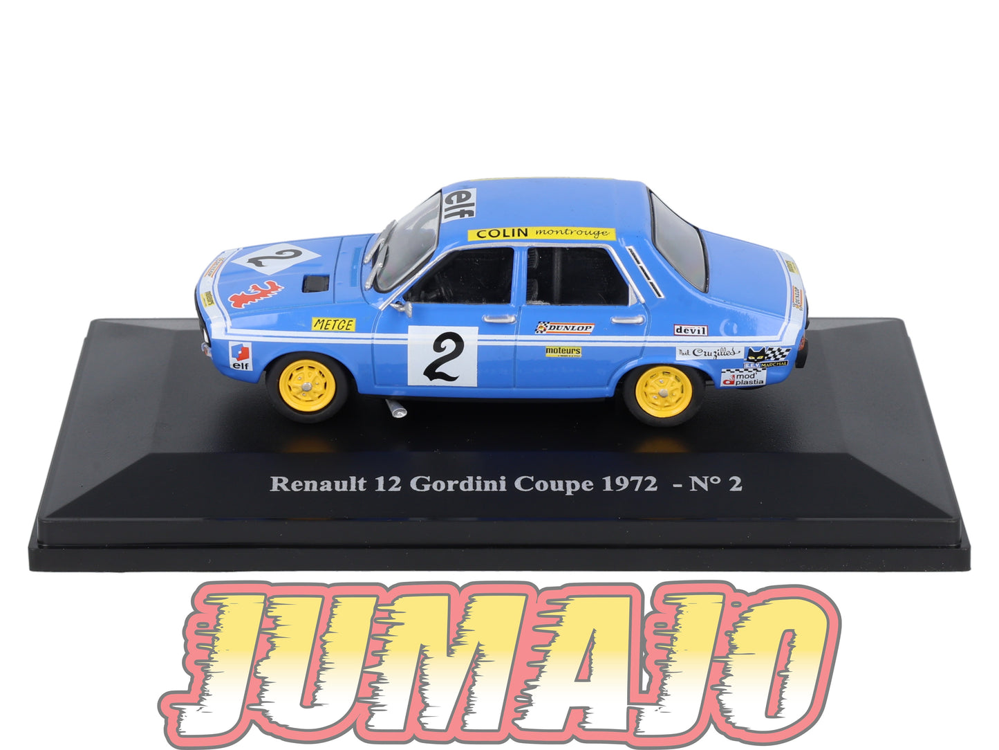 ALP77 Voiture 1/43 Eligor RENAULT 12 Gordini Coupé #2 1972