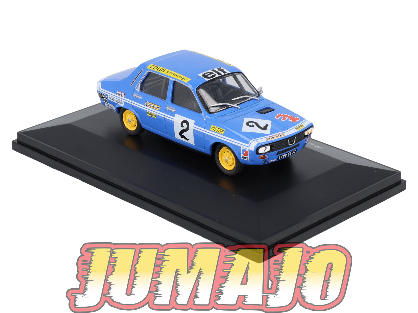 ALP77 Voiture 1/43 Eligor RENAULT 12 Gordini Coupé #2 1972