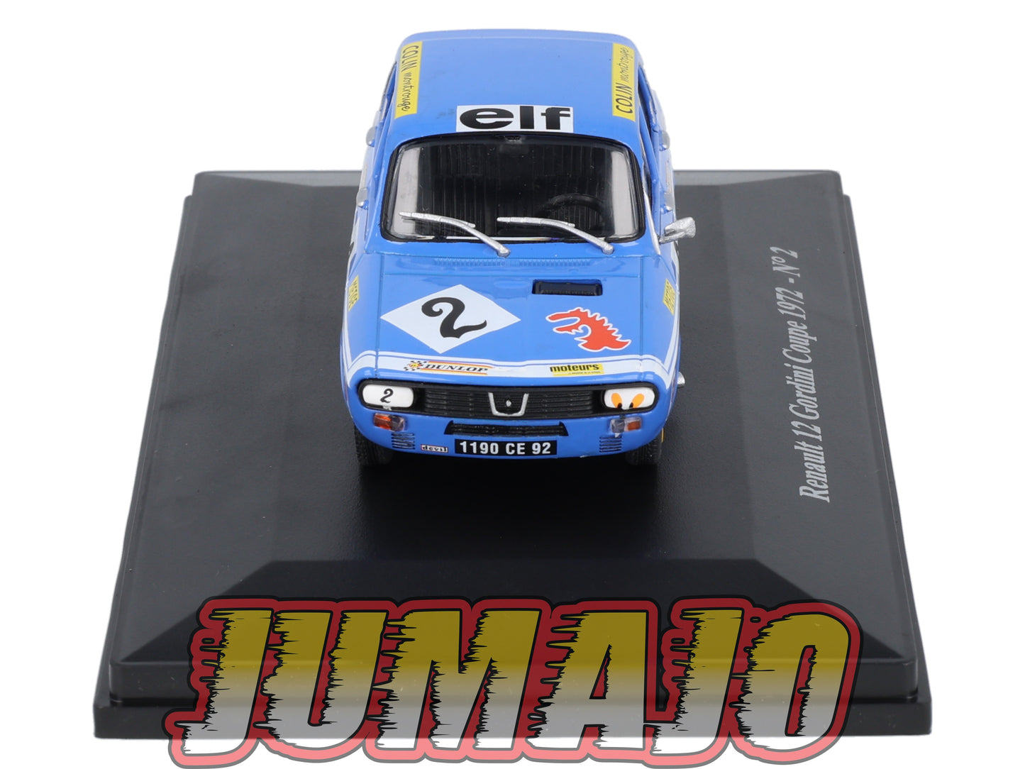 ALP77 Voiture 1/43 Eligor RENAULT 12 Gordini Coupé #2 1972