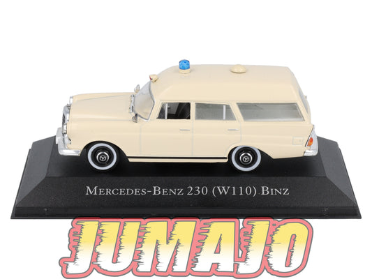 AMB3 1/43 IXO Atlas Ambulance Collection : MERCEDES-BENZ 230 W110 Binz