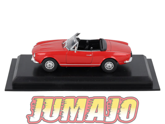 AME16 VOITURE 1/43 AMERCOM : Fiat 124 Sport Spyder - 1967 Blister abimé