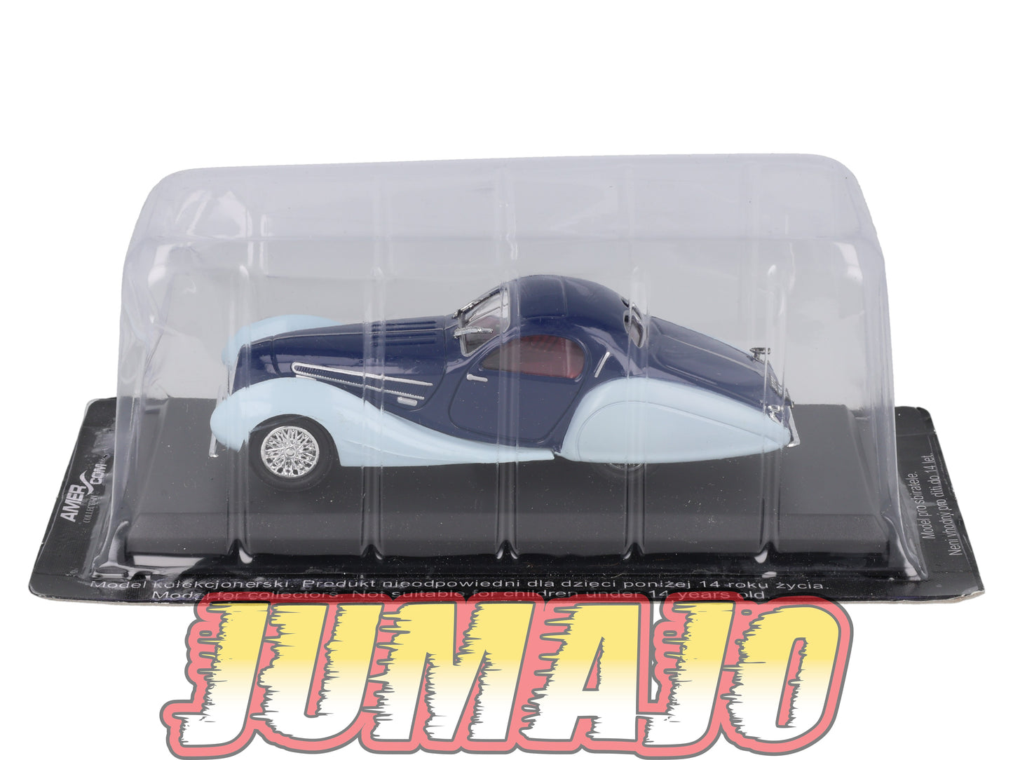 AME49 VOITURE 1/43 AMERCOM : Talbot - Lago - 1938 Blister abimé