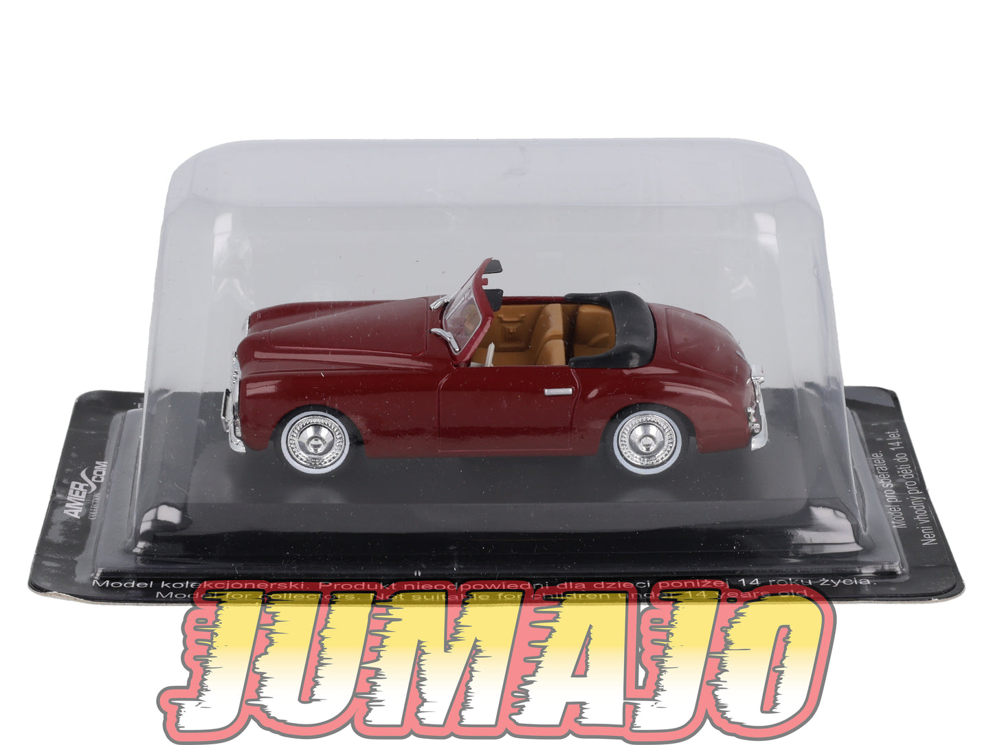 AME56 VOITURE 1/43 AMERCOM : Simca 8 Sport - 1949 Blister abimé