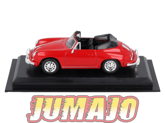 AME9 VOITURE 1/43 AMERCOM : Porsche 356B Cabrio - 1959 Blister abimé