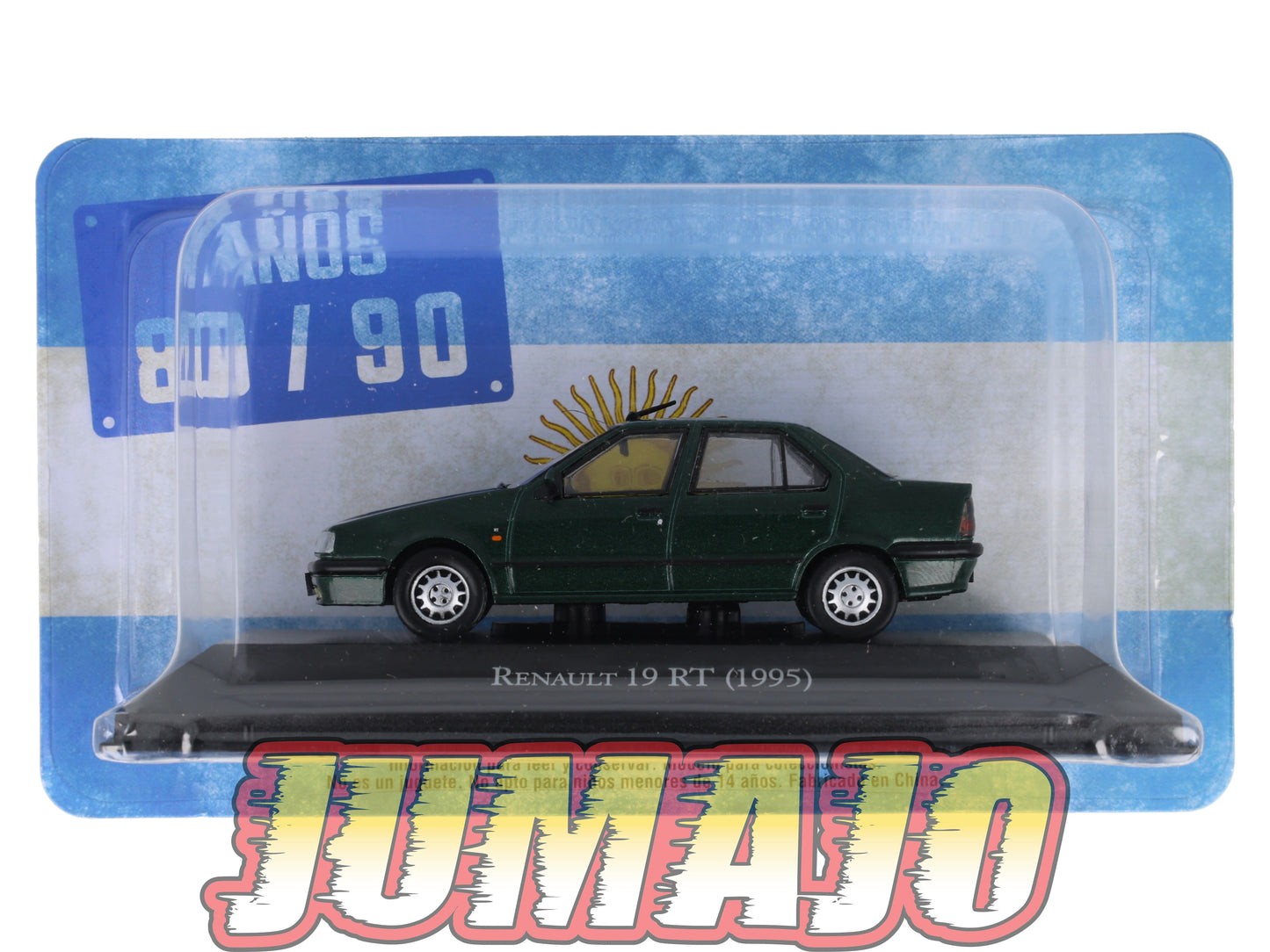 Lot de 2 Voitures 1/43 : Renault 11 + 19 / R11 + R19 / (AQV11+12)