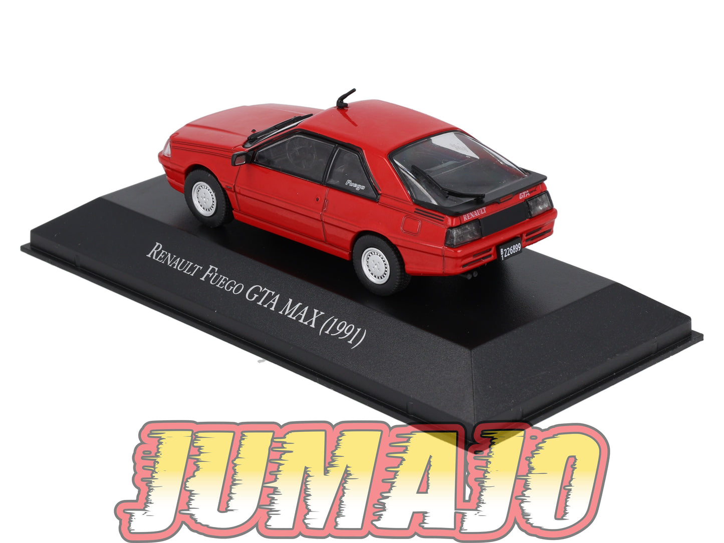 AQV1 Voiture 1/43 SALVAT Autos Inolvidables 80/90: RENAULT FUEGO GTA Max 1991