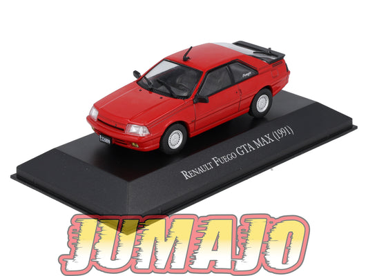 AQV1 Voiture 1/43 SALVAT Autos Inolvidables 80/90: RENAULT FUEGO GTA Max 1991