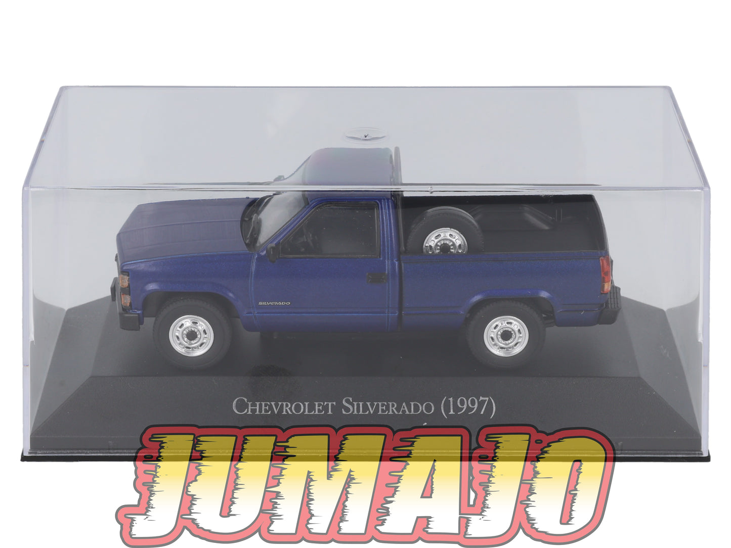 AQV7 Voiture 1/43 SALVAT Argentine 80/90 CHEVROLET Silverado 1997 pick-up Boîte vitrine