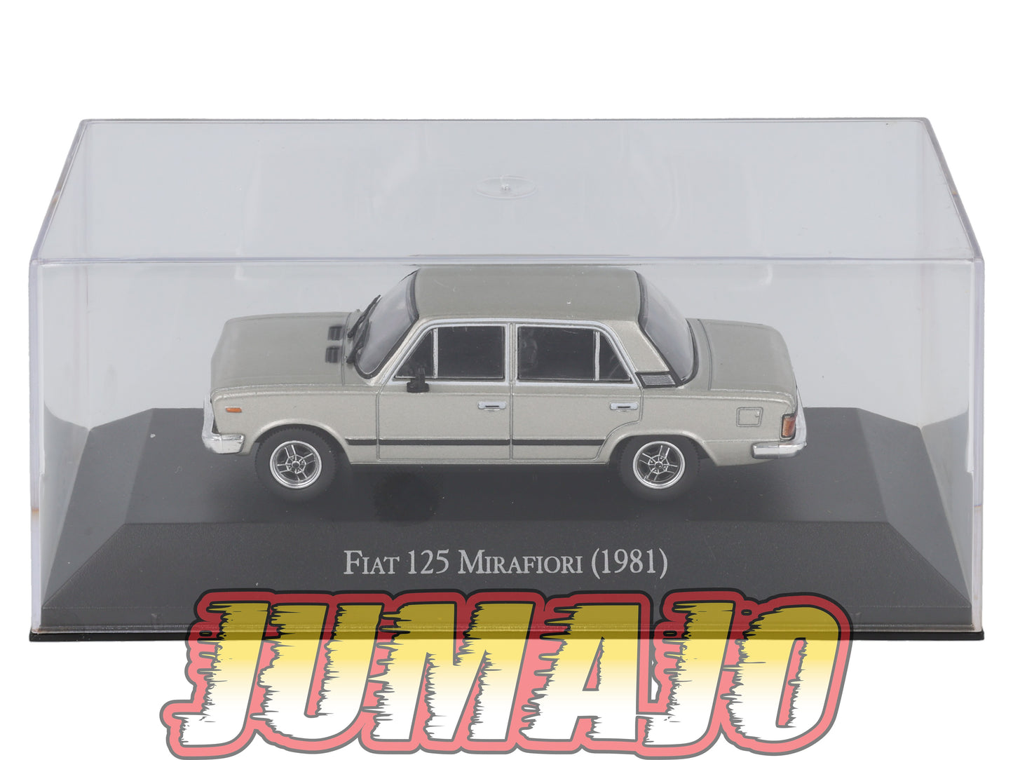 AQV9 Voiture 1/43 SALVAT Argentine 80/90 FIAT 125 Mirafiori 1981 Boîte vitrine