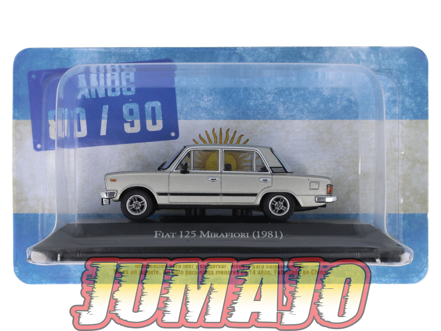 AQV9 Voiture 1/43 SALVAT Argentine 80/90 FIAT 125 Mirafiori 1981