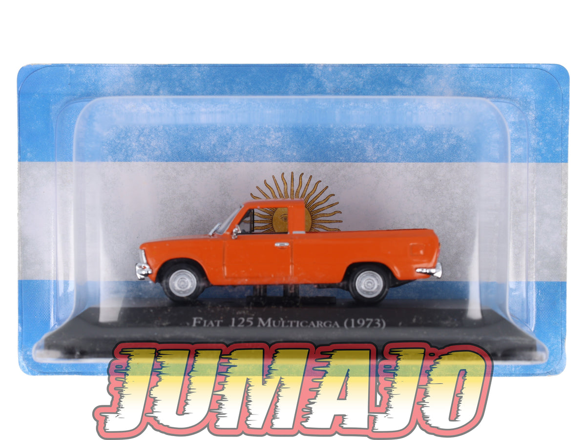 ARG100 Voiture 1/43 SALVAT Argentine FIAT 125 MULTICARGA 1973