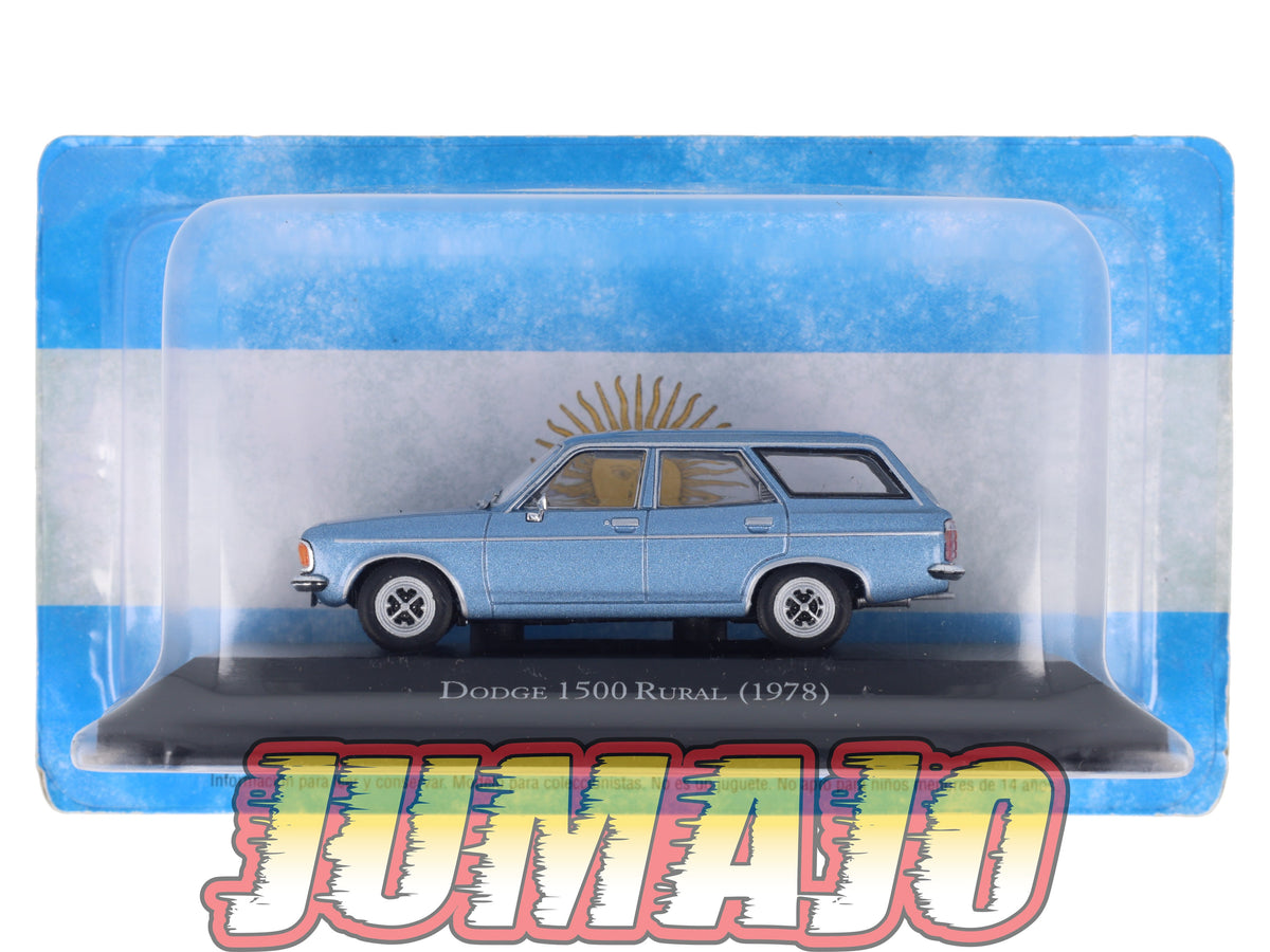 ARG109 Voiture 1/43 SALVAT Argentine DODGE 1500 Rural 1978