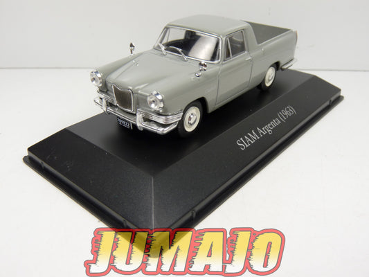 ARG120 Voiture 1/43 SALVAT Inolvidables : Siam Argenta 1963