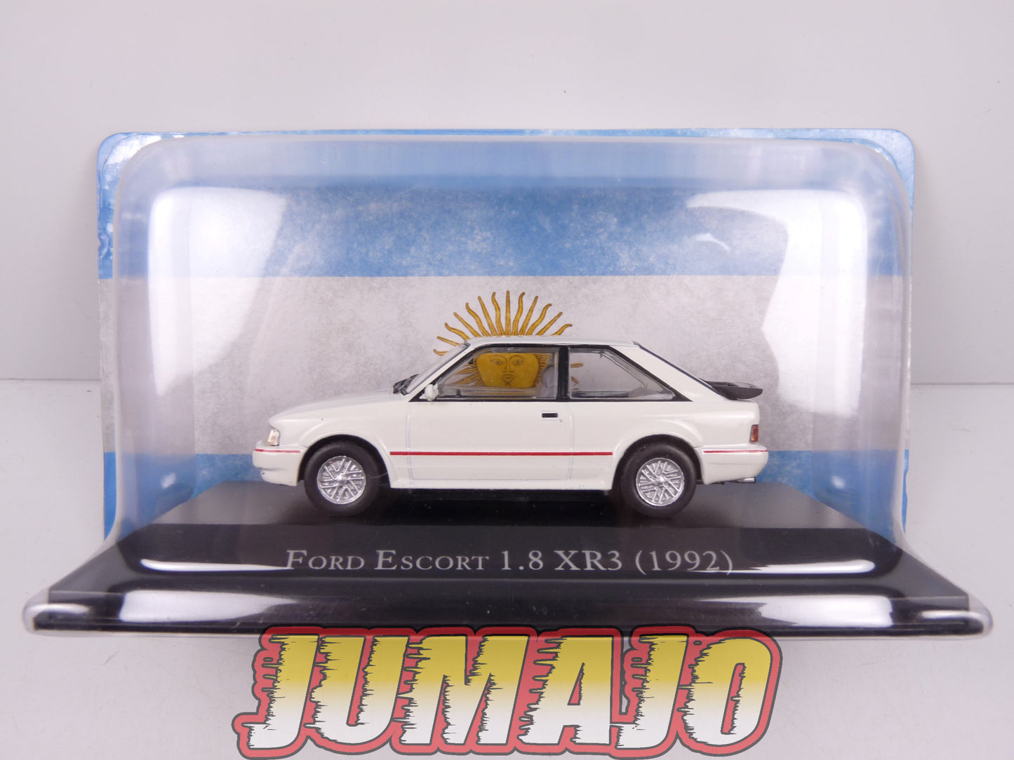 ARG121 Voiture 1/43 SALVAT Inolvidables : FORD Escort 1.8 XR3 1992