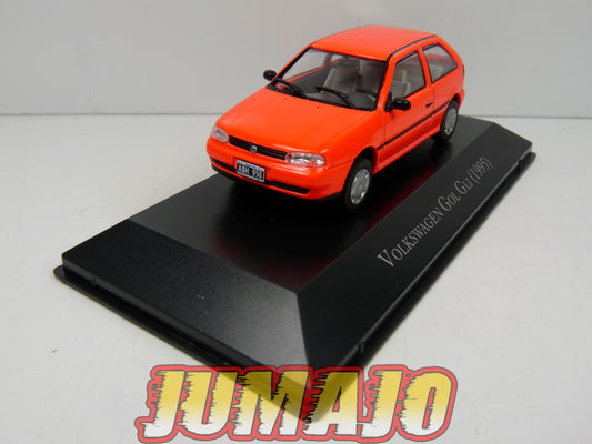 ARG137 Voiture 1/43 SALVAT Inolvidables : VOLKSWAGEN Gol GLI 1995