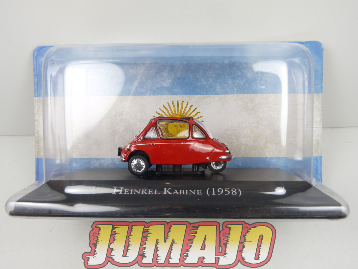 ARG152 Voiture 1/43 SALVAT Inolvidables : HEINKEL Kabine 1958