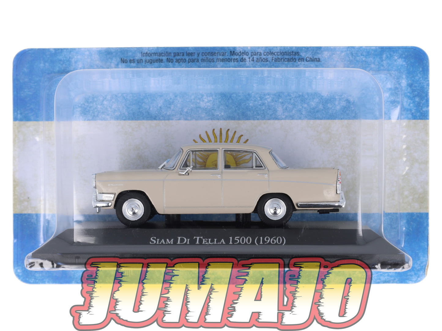 ARG17 Voiture 1/43 SALVAT Autos Inolvidables: Siam Di Tella 1500 1960 Riley 4