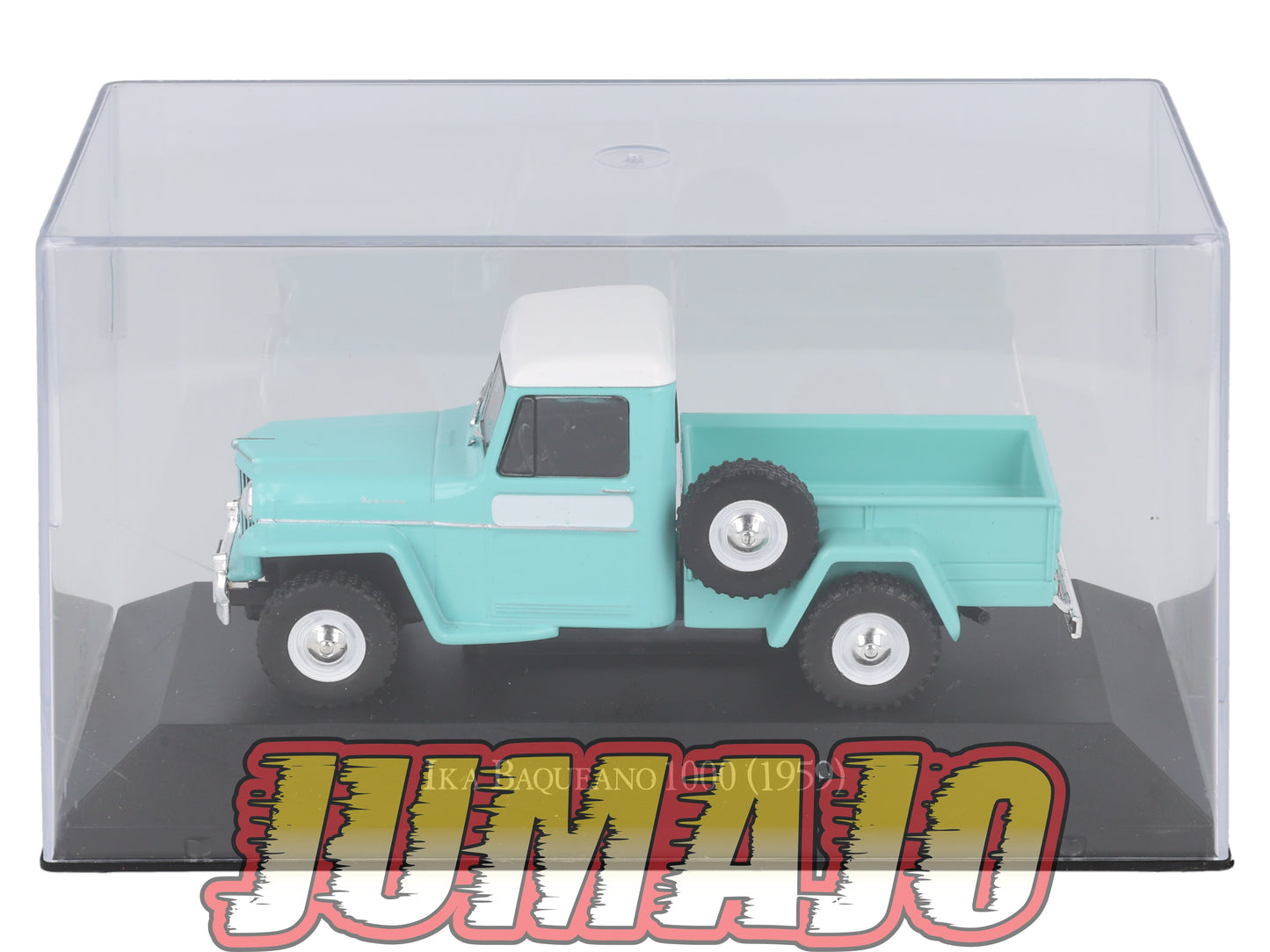 ARG25 Voiture 1/43 SALVAT Argentine IKA Baqueano 1000 1959 Willys Jeep Truck Boîte vitrine