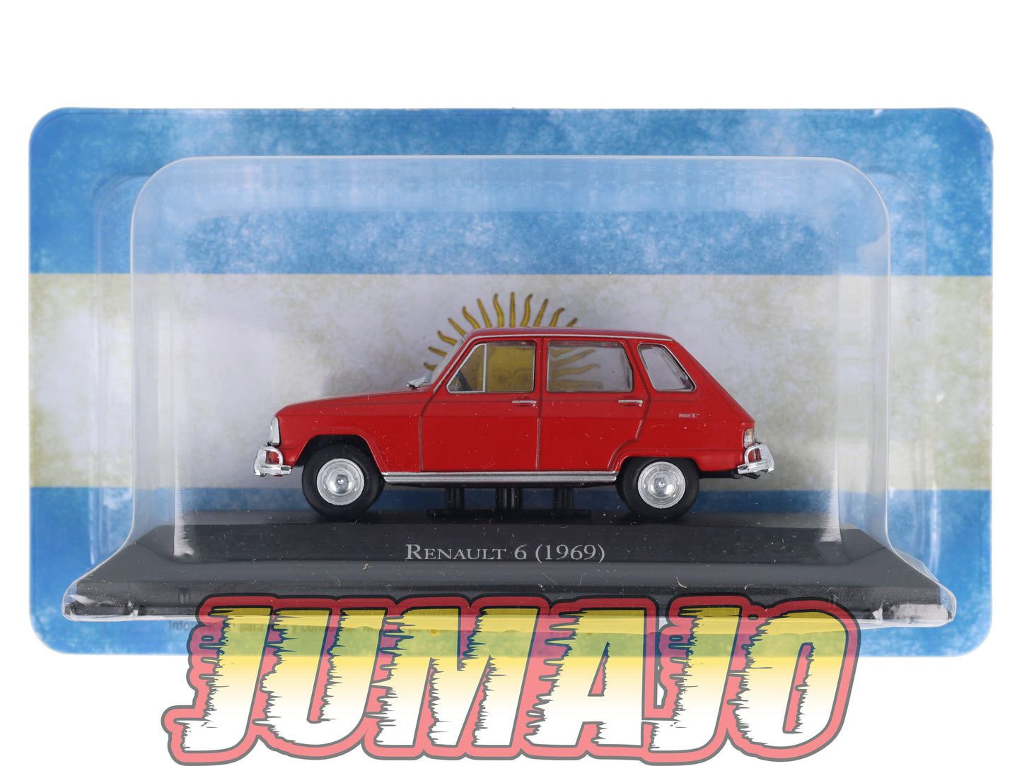 ARG27 Voiture 1/43 SALVAT Autos Inolvidables : RENAULT 6 1969