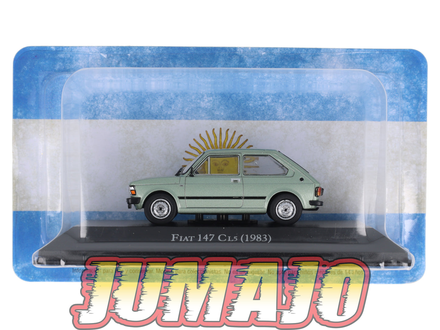 ARG29 Voiture 1/43 SALVAT Autos Inolvidables : FIAT 147 CL5 1983
