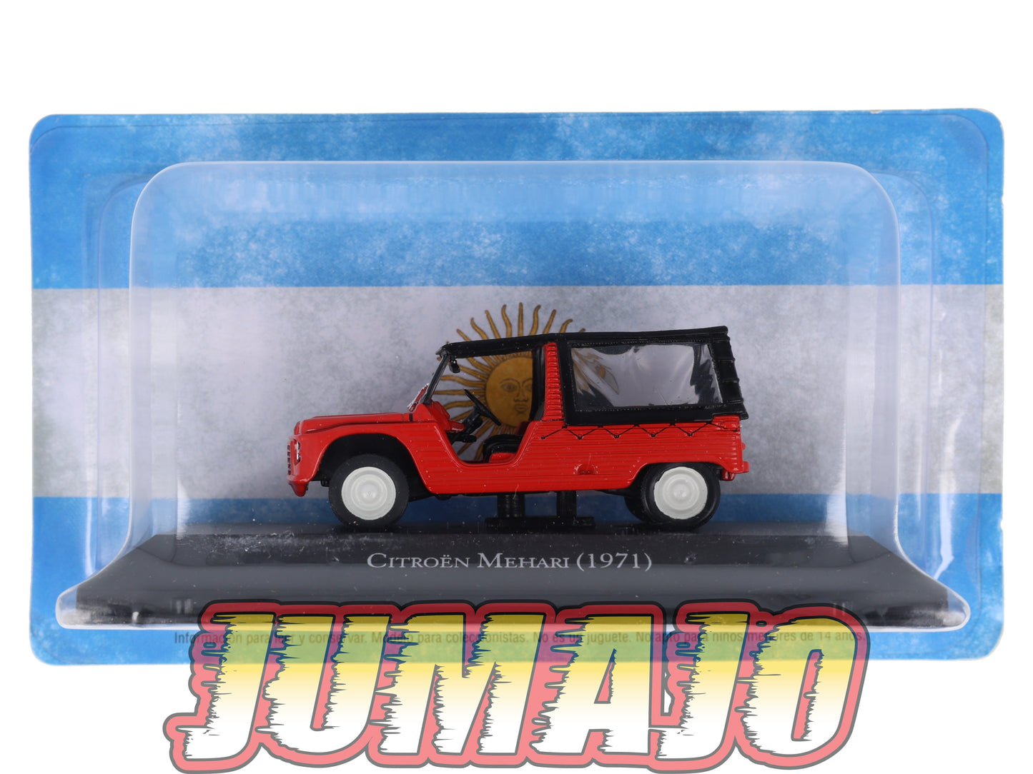 ARG32 Voiture 1/43 SALVAT Autos Inolvidables : CITROEN MEHARI 1971