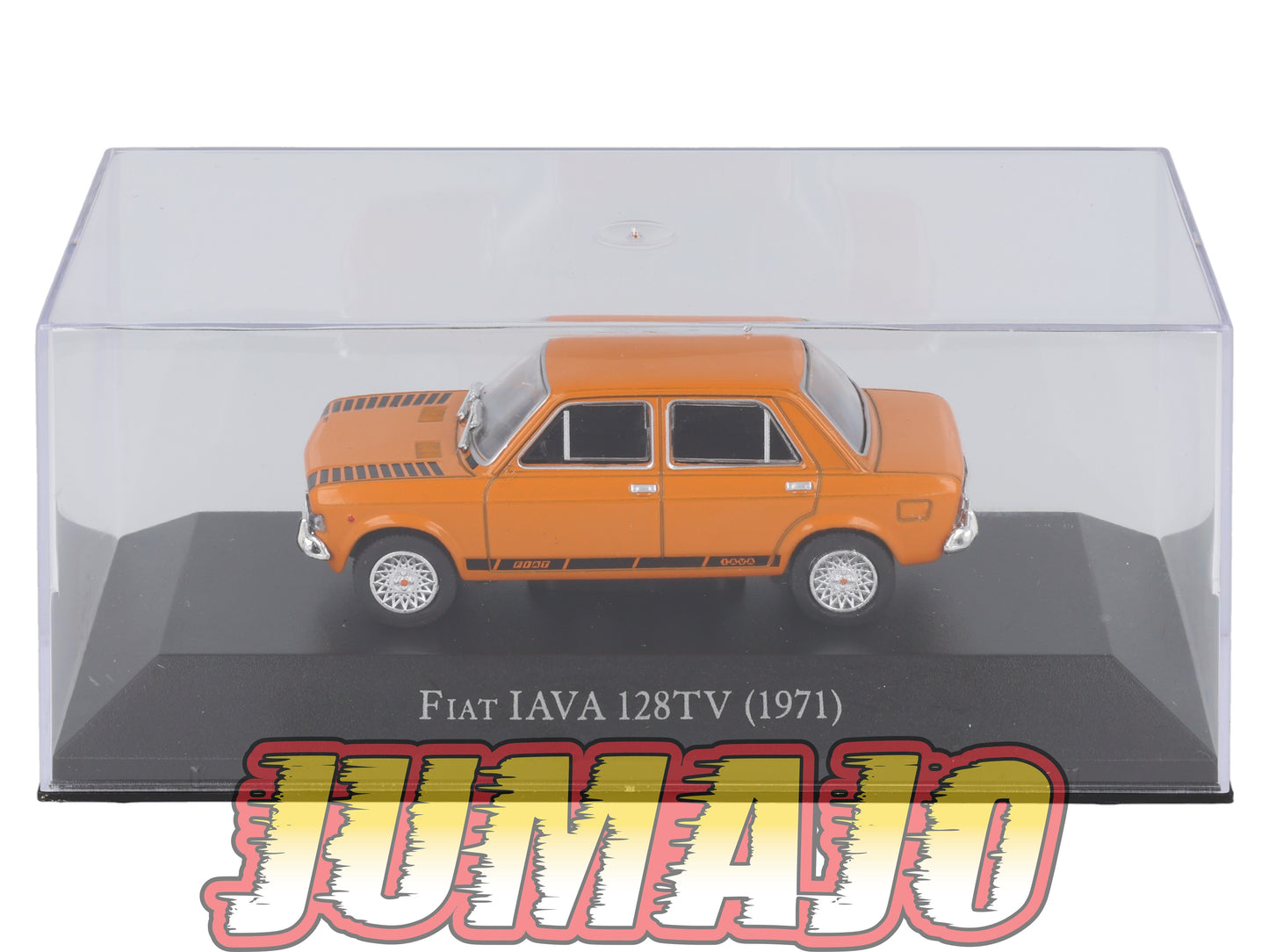 ARG36 Voiture 1/43 SALVAT Argentine FIAT 128 TV IAVA 1971 Boîte vitrine