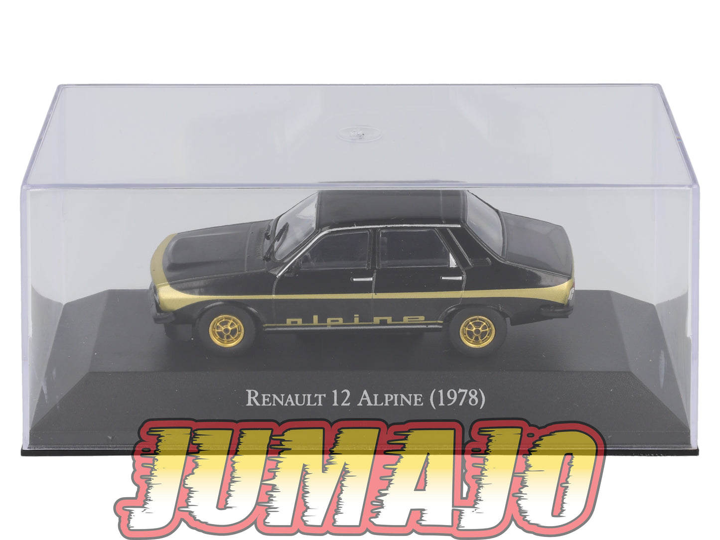 ARG43 Voiture 1/43 SALVAT Autos Inolvidables : RENAULT 12 Alpine 1978 Boîte vitrine