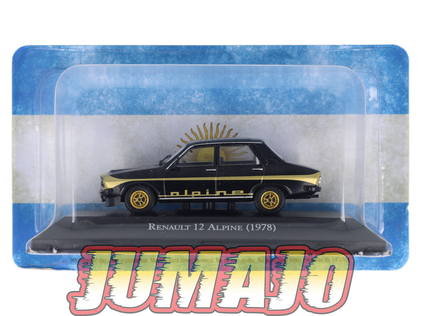 ARG43 Voiture 1/43 SALVAT Autos Inolvidables : RENAULT 12 Alpine 1978
