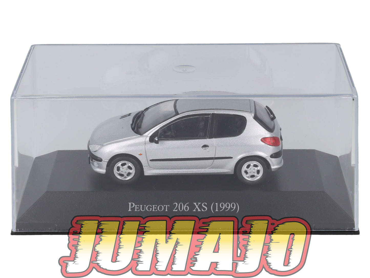 ARG60 Voiture 1/43 SALVAT Autos Inolvidables : PEUGEOT 206 XS 1999 3 Portes (Boîte vitrine)