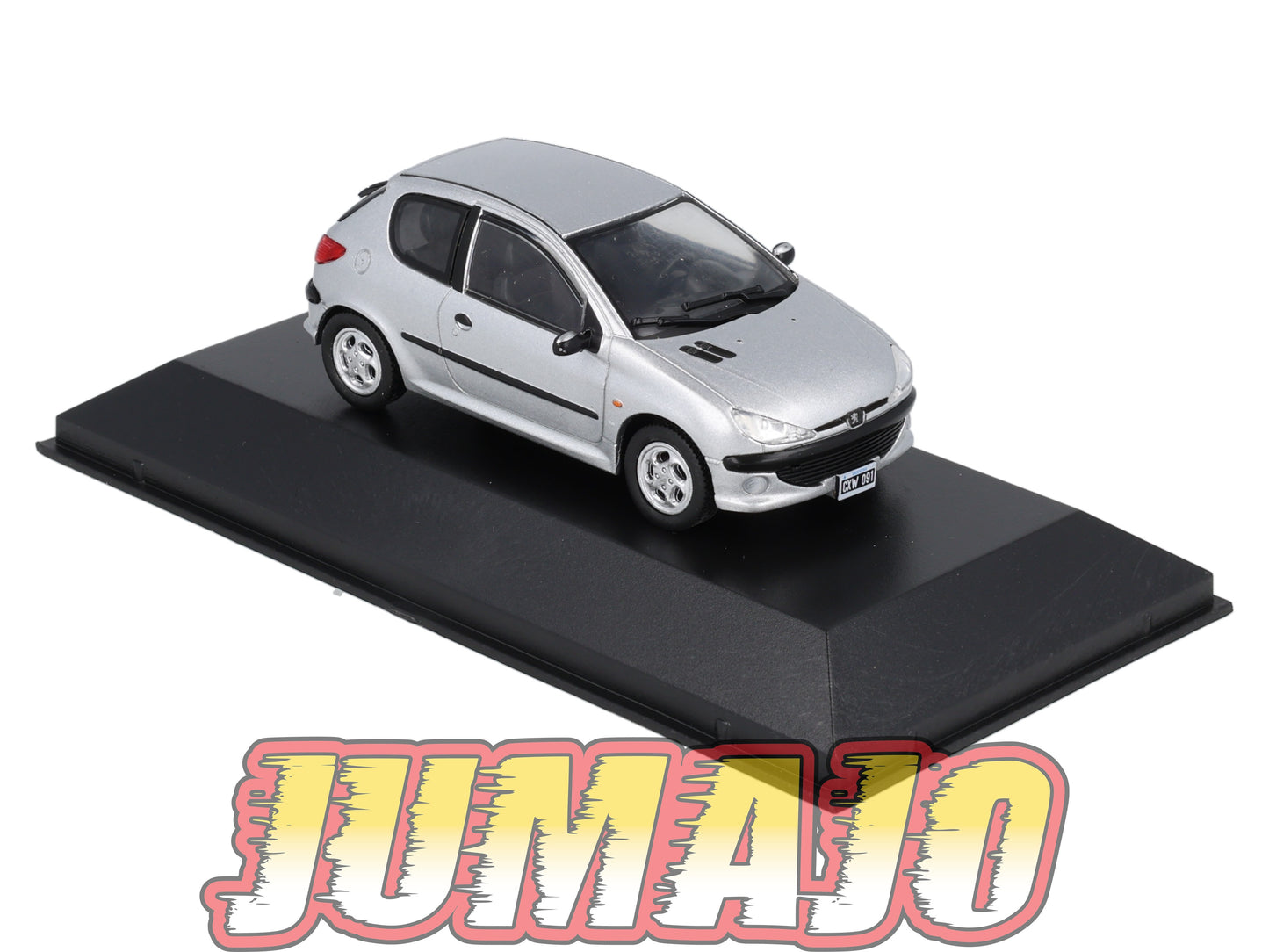 ARG60 Voiture 1/43 SALVAT Autos Inolvidables : PEUGEOT 206 XS 1999 3 Portes (Blister)