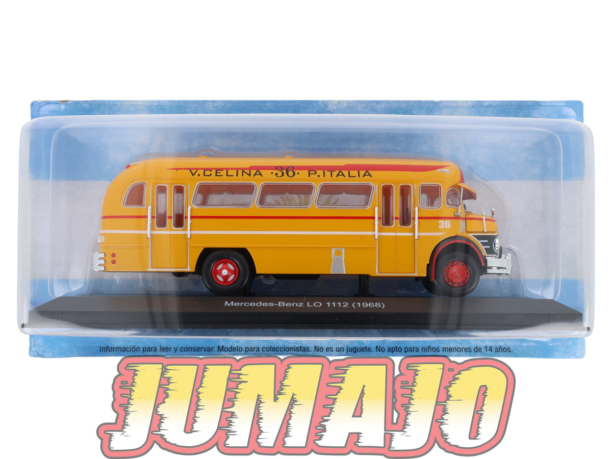 ARG806 BUS 1/43 SALVAT Argentine MERCEDES BENZ LO 1112 LINEA 36