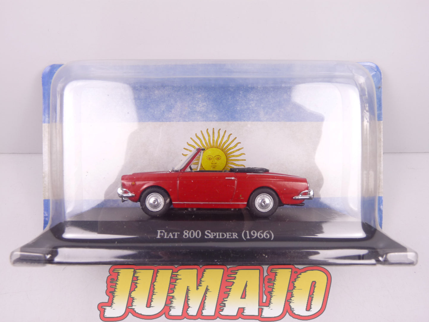 ARG95 Voiture 1/43 SALVAT Inolvidables : Fiat 800 Spider 1966
