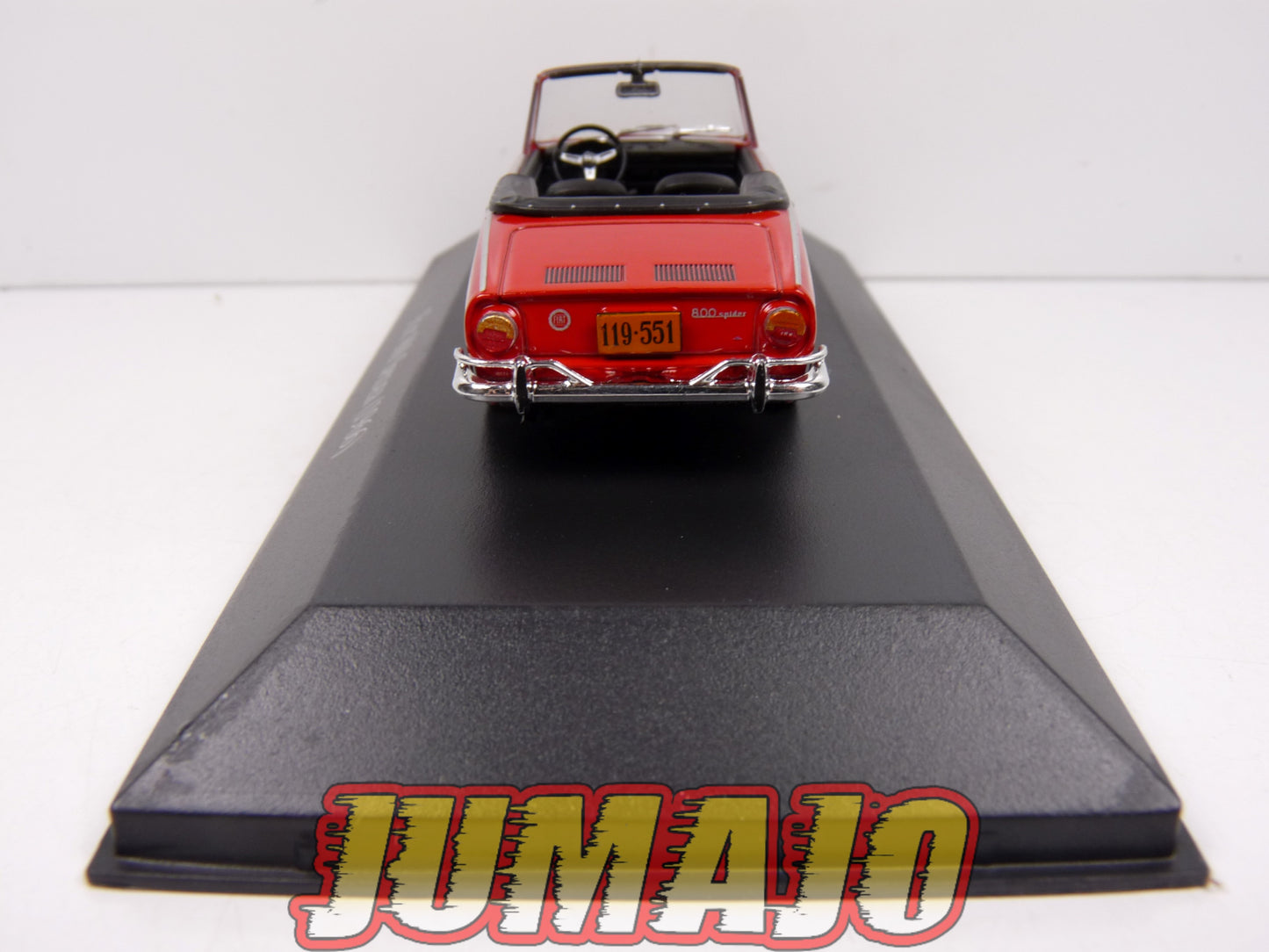 ARG95 Voiture 1/43 SALVAT Inolvidables : Fiat 800 Spider 1966