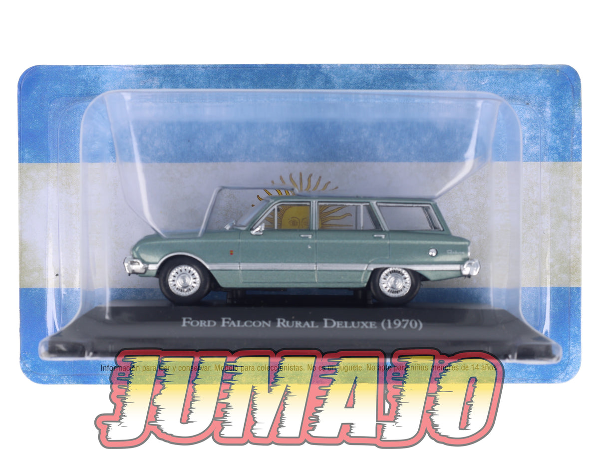 ARG96 Voiture 1/43 SALVAT Argentine FORD FALCON RURAL DELUXE 1970