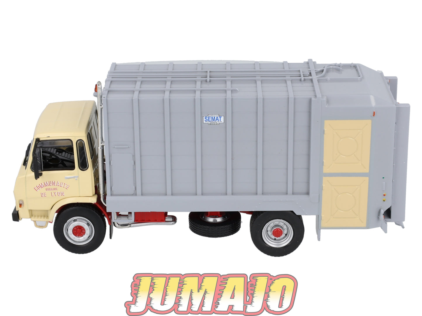 BER41 CAMIONS 1/43 Hachette IXO BERLIET GC 190 POUBELLE SEMAT