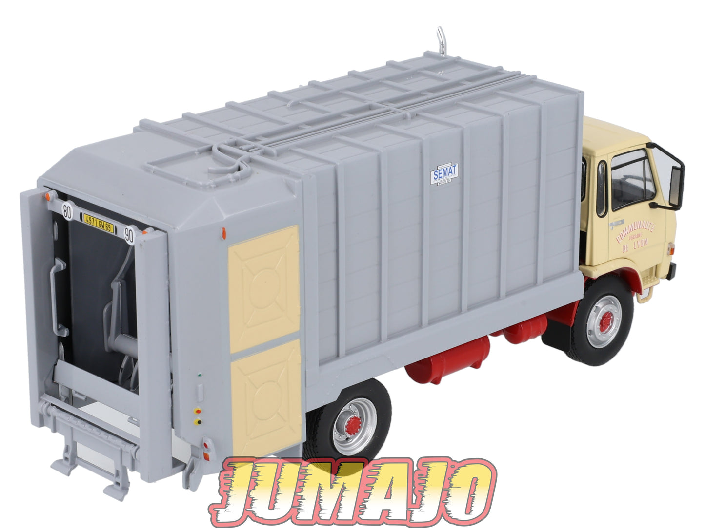 BER41 CAMIONS 1/43 Hachette IXO BERLIET GC 190 POUBELLE SEMAT