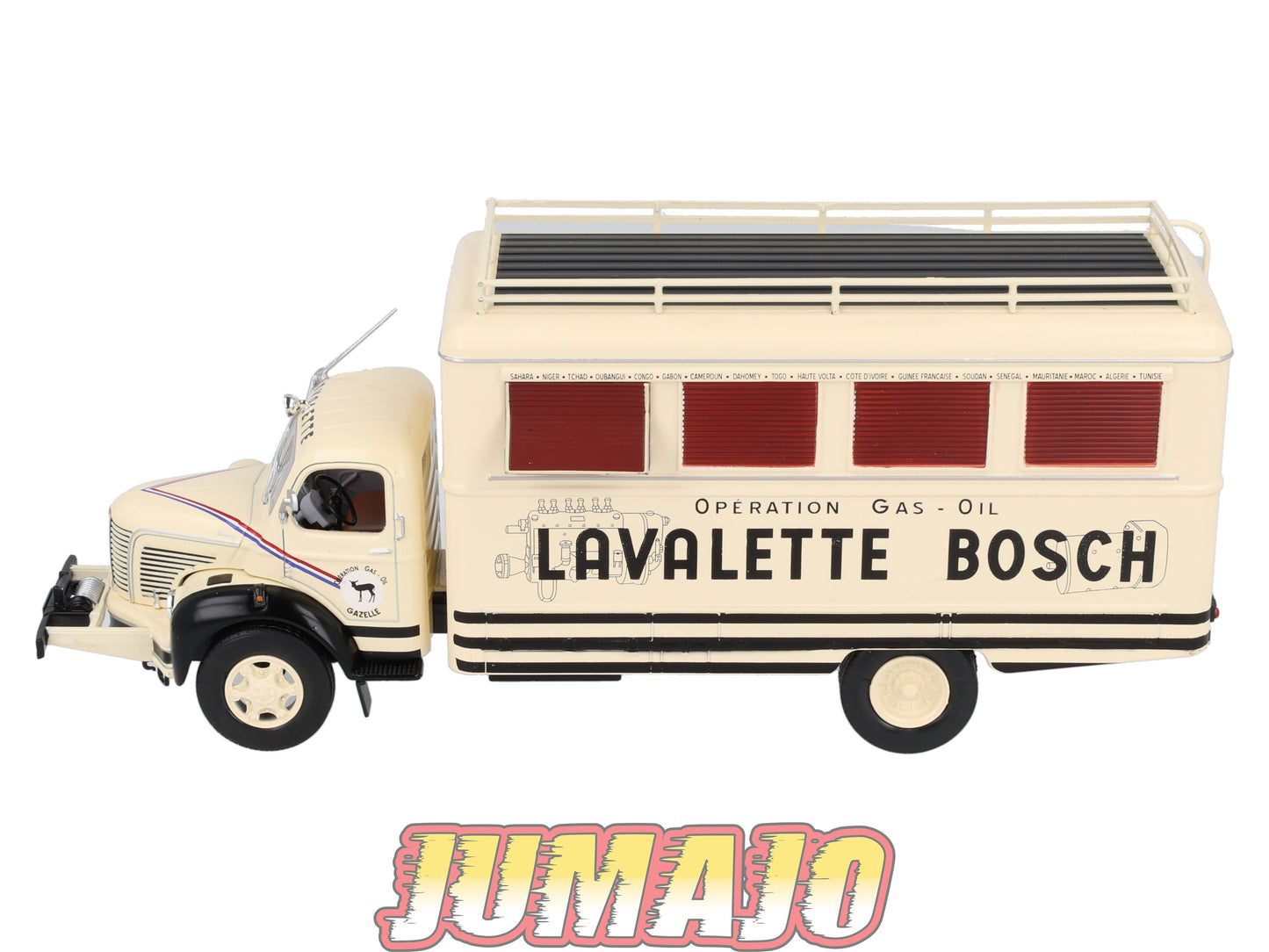 BER44 CAMIONS 1/43 Hachette IXO BERLIET GLC6 Operation Gas Oil Transport materiel