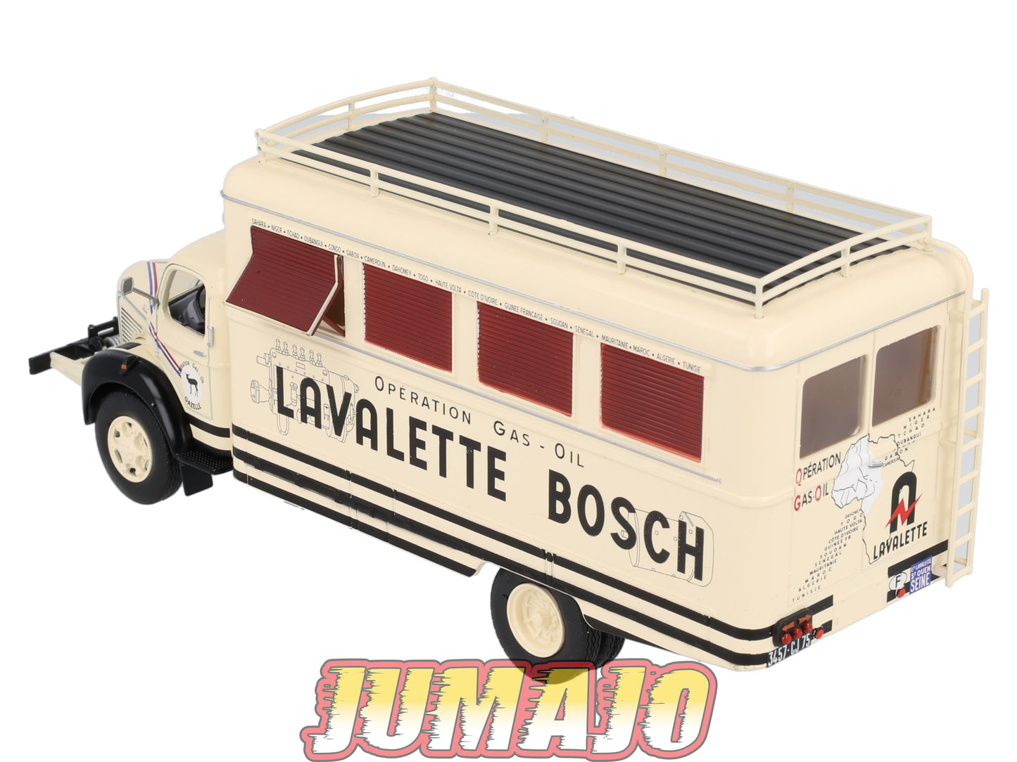 BER44 CAMIONS 1/43 Hachette IXO BERLIET GLC6 Operation Gas Oil Transport materiel