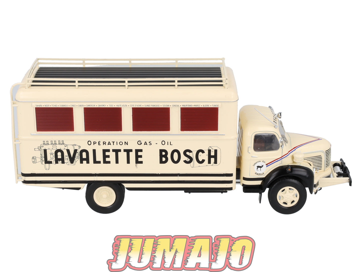 BER44 CAMIONS 1/43 Hachette IXO BERLIET GLC6 Operation Gas Oil Transport materiel