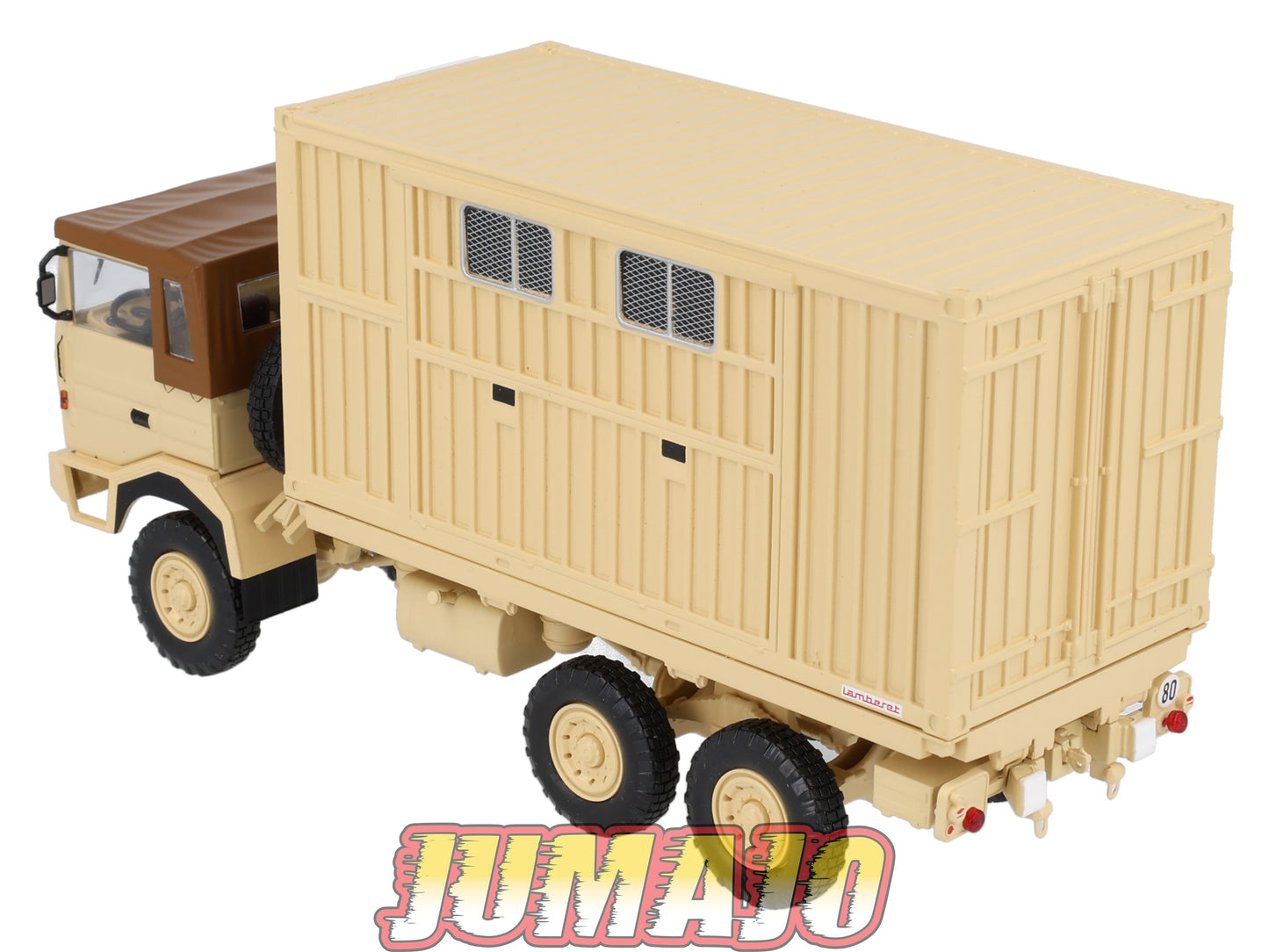 BER46 CAMIONS 1/43 Hachette IXO BERLIET GBD 6x6 1973