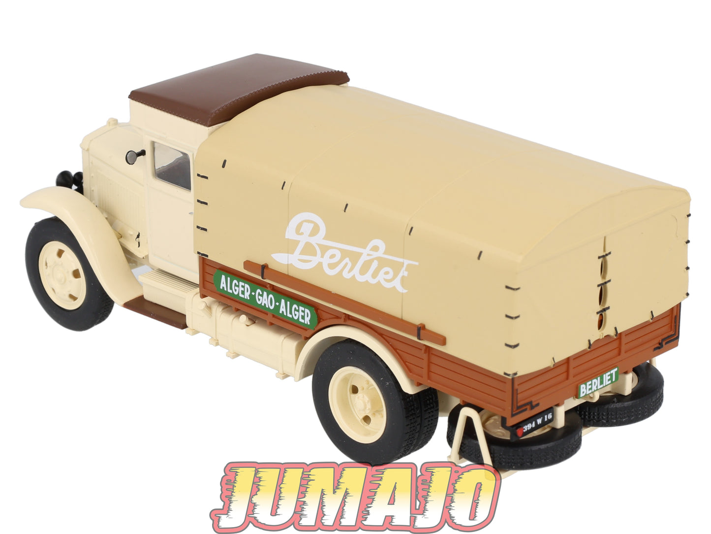 BER47 CAMIONS 1/43 Hachette IXO BERLIET GVL 28 Diesel ALGER-GAO-ALGER