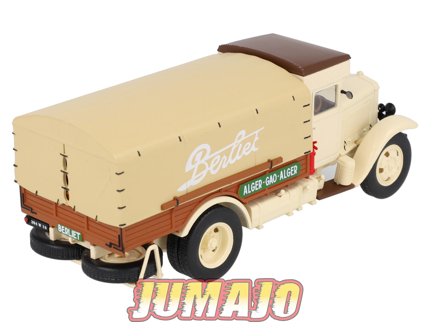 BER47 CAMIONS 1/43 Hachette IXO BERLIET GVL 28 Diesel ALGER-GAO-ALGER
