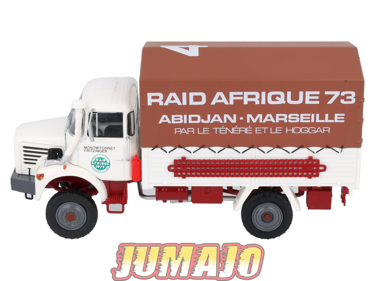 BER48 CAMIONS 1/43 Hachette IXO BERLIET L64 8R 4x4 Cabine M3 Raid Afrique