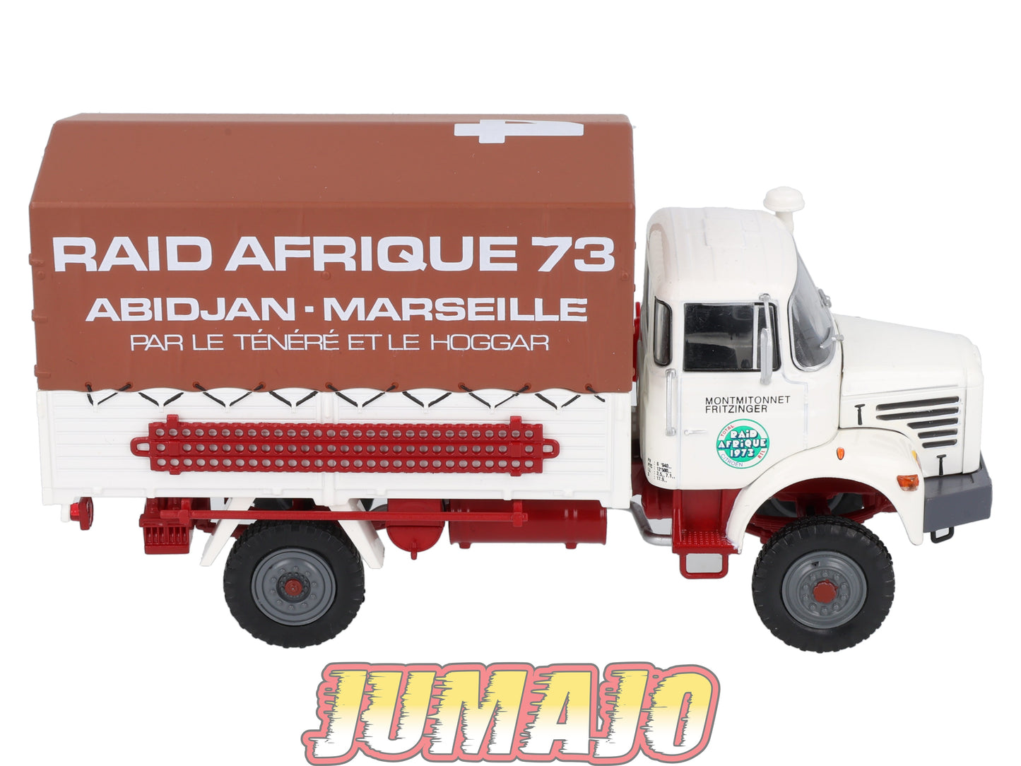 BER48 CAMIONS 1/43 Hachette IXO BERLIET L64 8R 4x4 Cabine M3 Raid Afrique